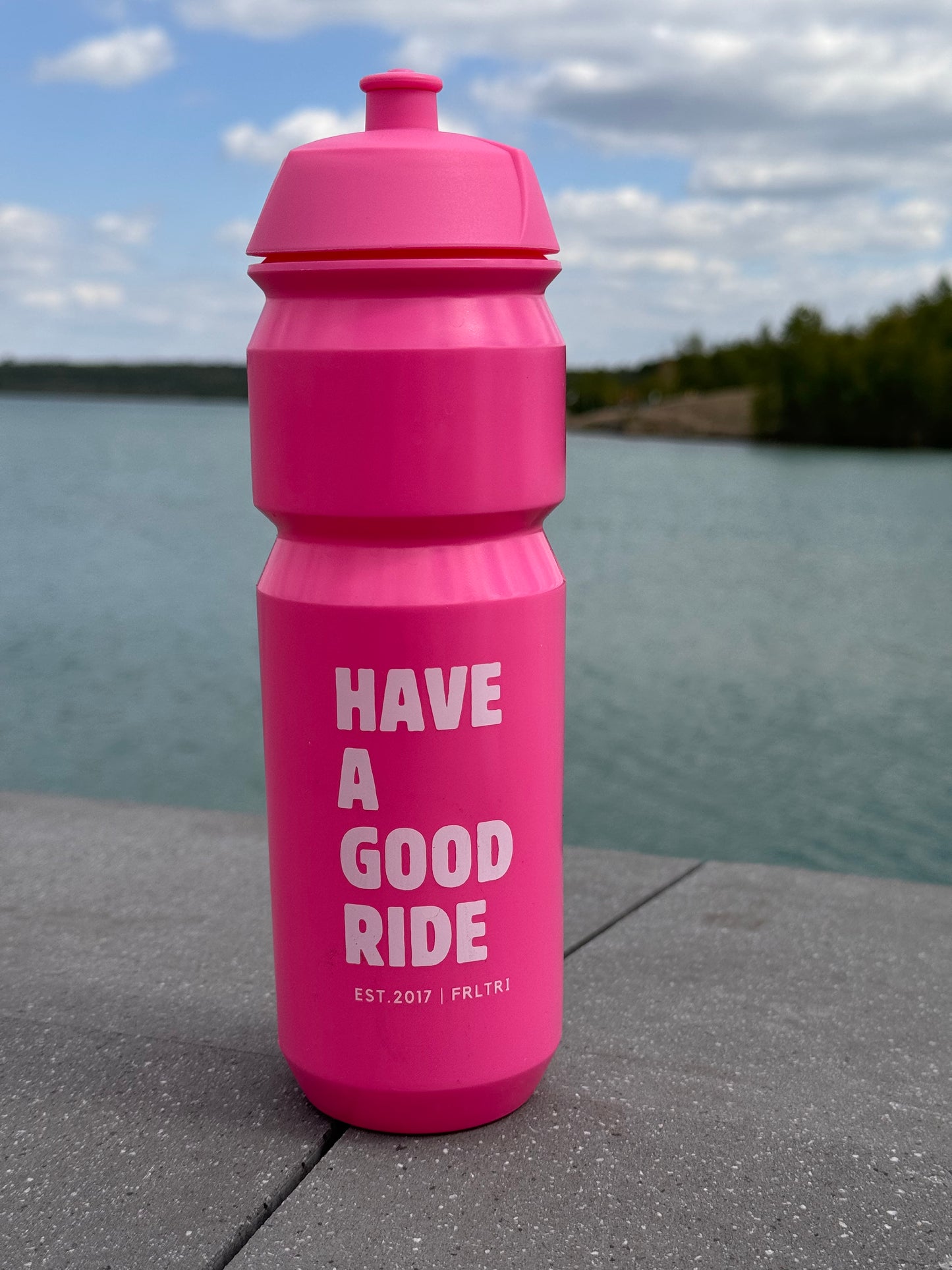 Trinkflasche pink