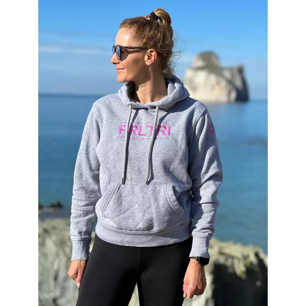 Fräulein Triathlon Hoodie Grey