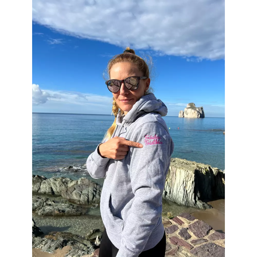Fräulein Triathlon Hoodie Grey