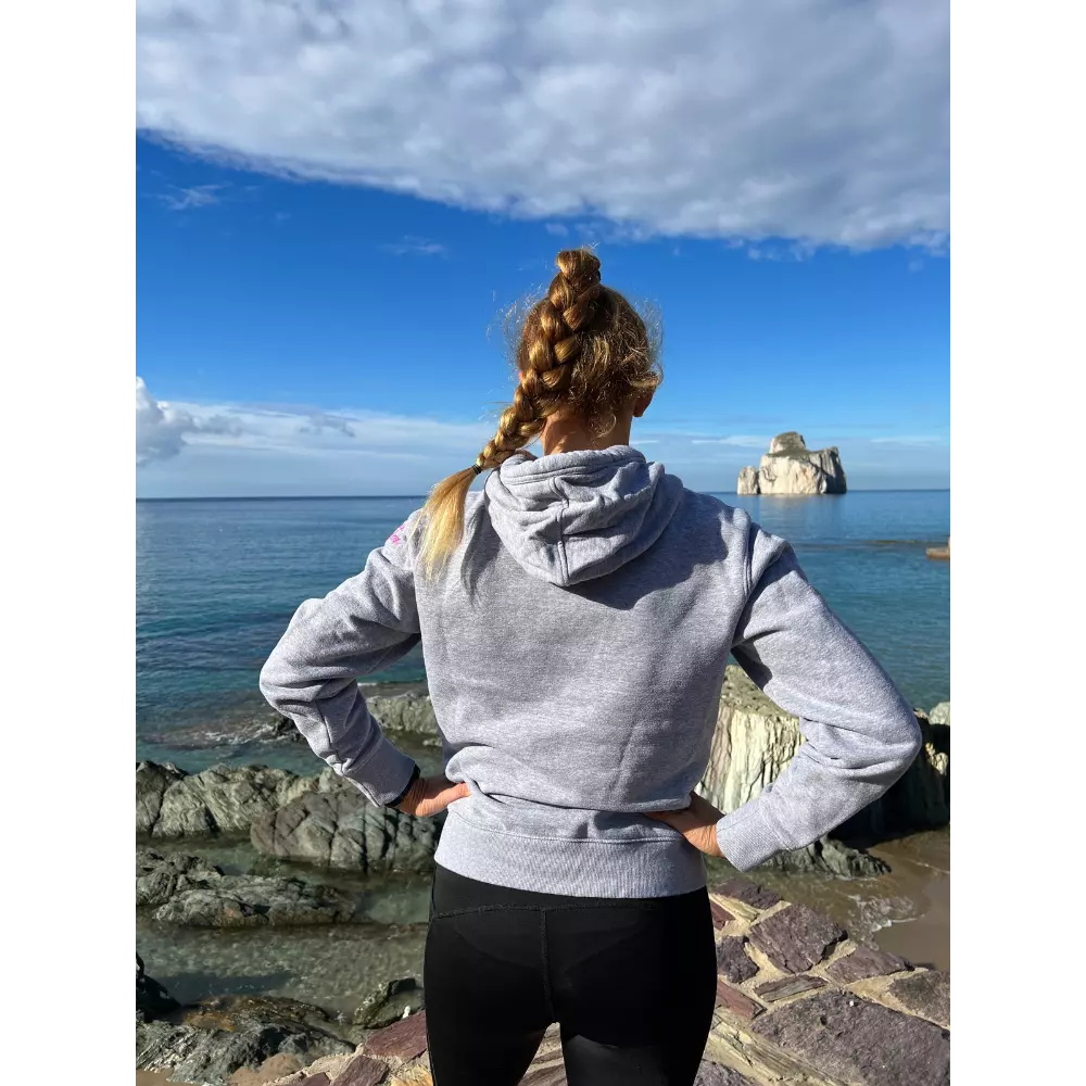 Fräulein Triathlon Hoodie Grey