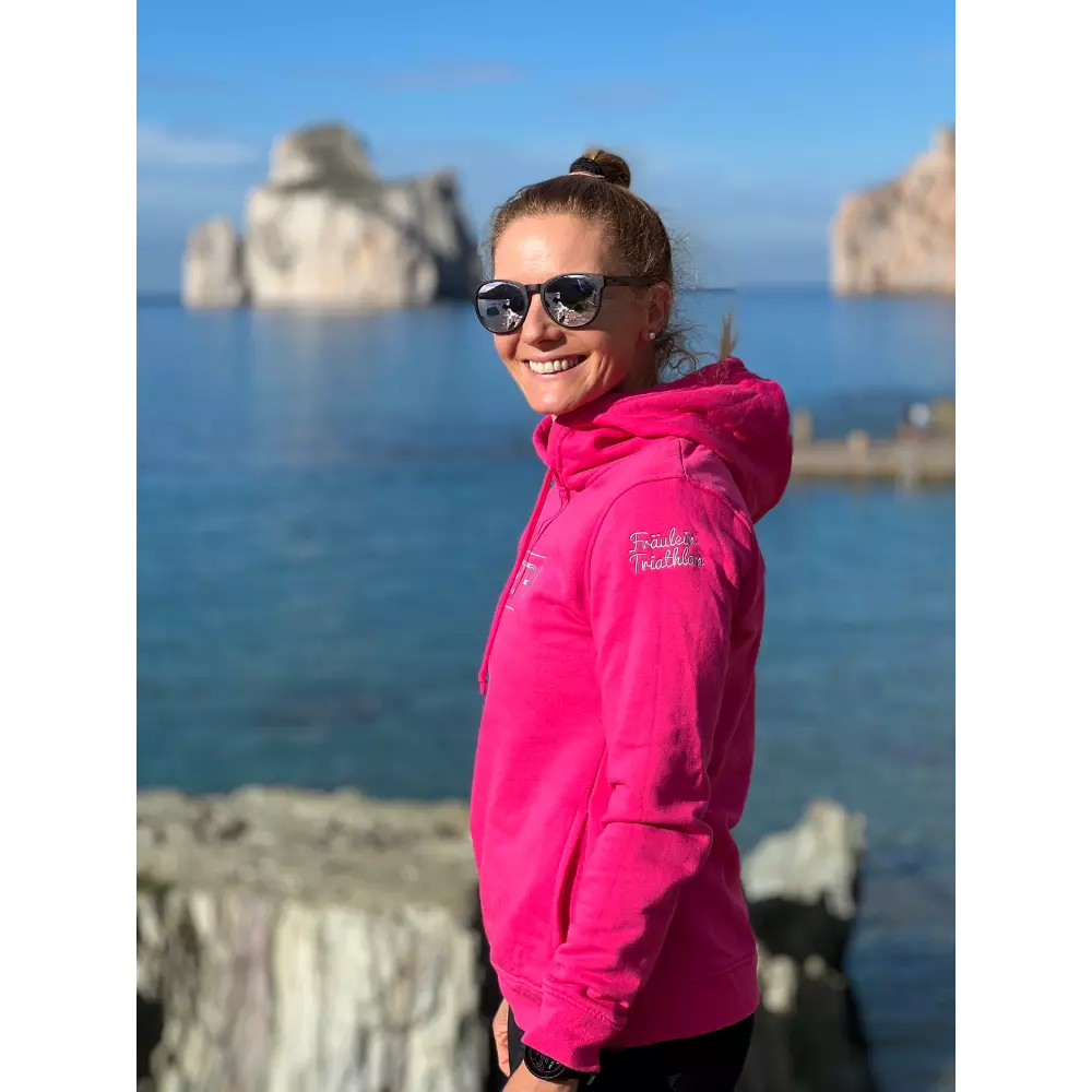 Fräulein Triathlon Hoodie Pink